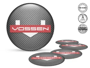Vossen Adesivo Cerchio Auto Badge Bombata Edizione